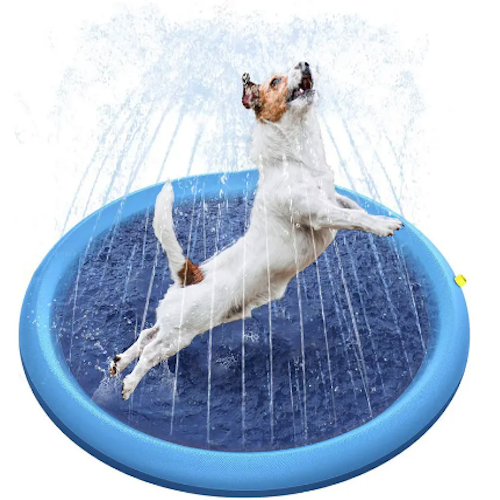 PVC Foldable Large Puppy Washing Pet Water Toy Portable Dog Summer Swimming 